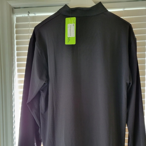 Mens Longsleeve Golf Polo - Picture 3 of 4